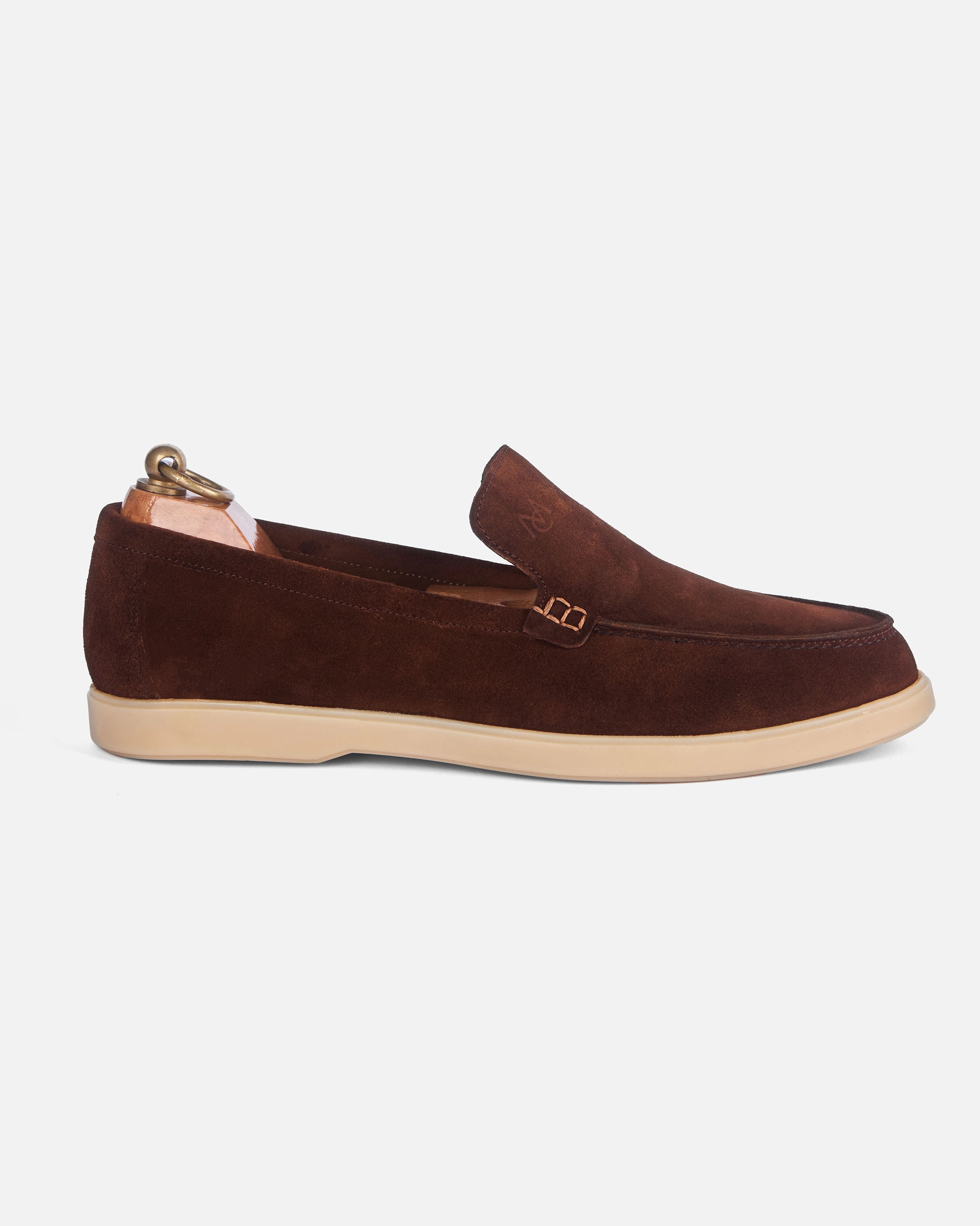 Mocassin City Walk Daim Tabac