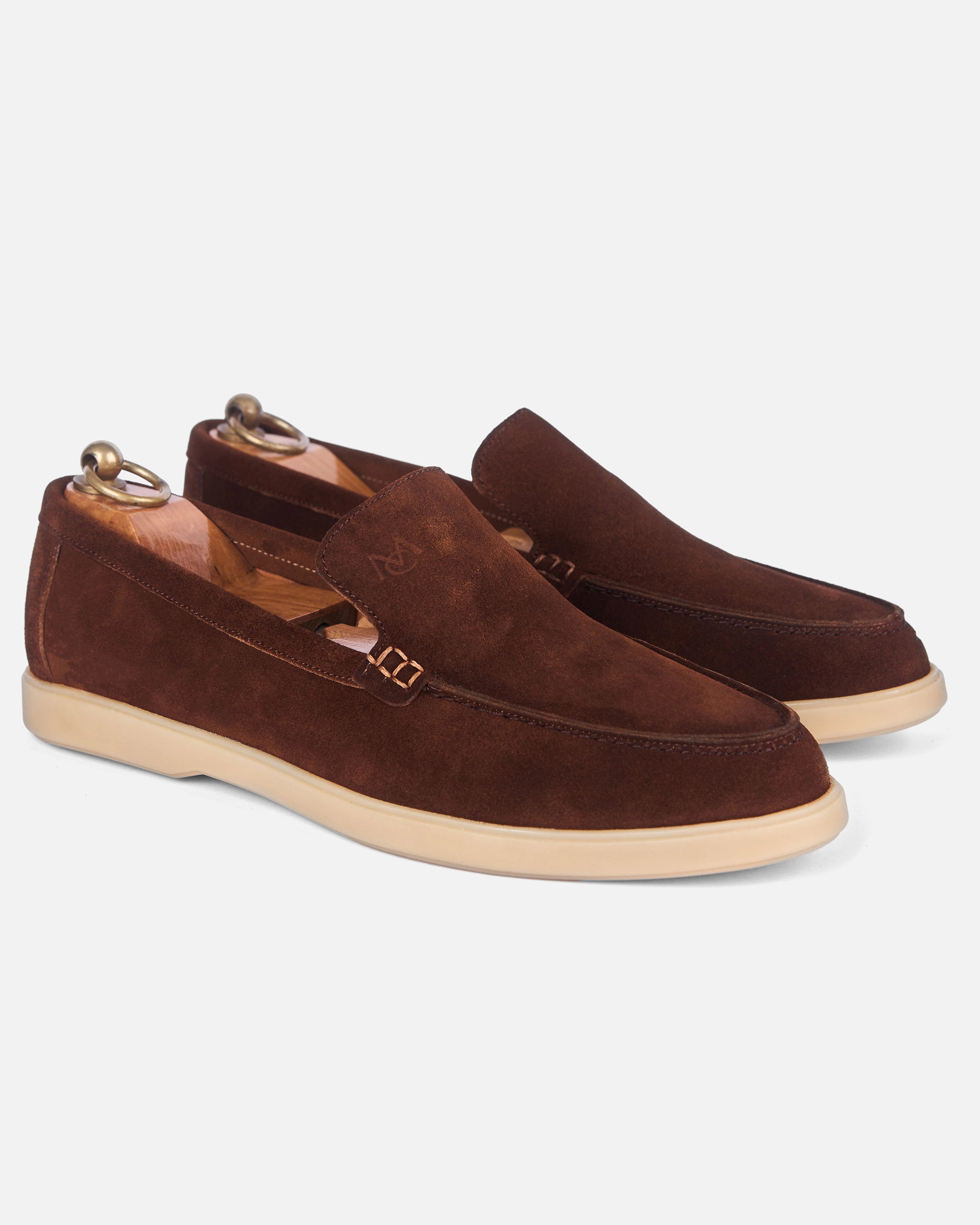 Mocassin City Walk Daim Tabac