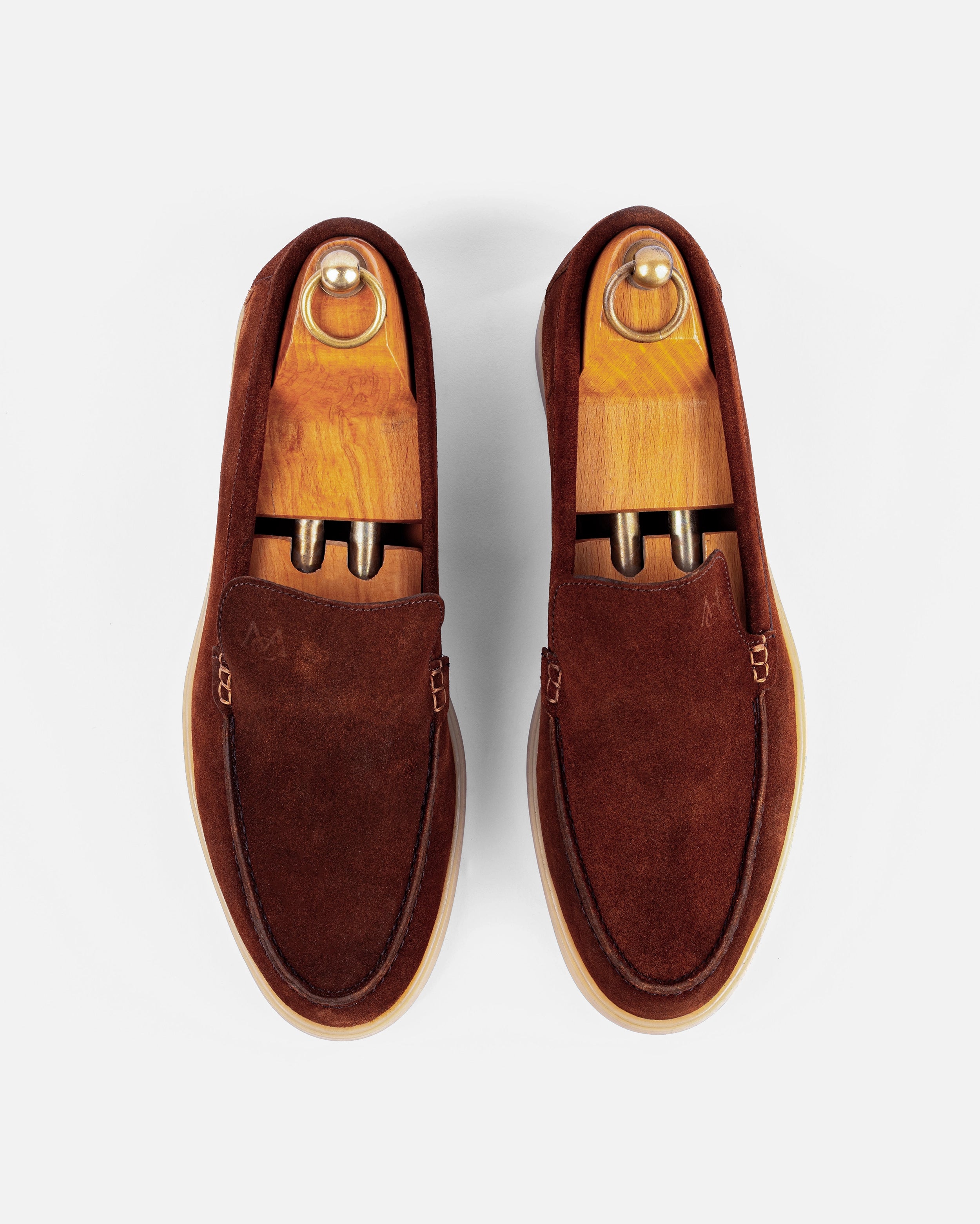 Mocassin City Walk Daim Tabac