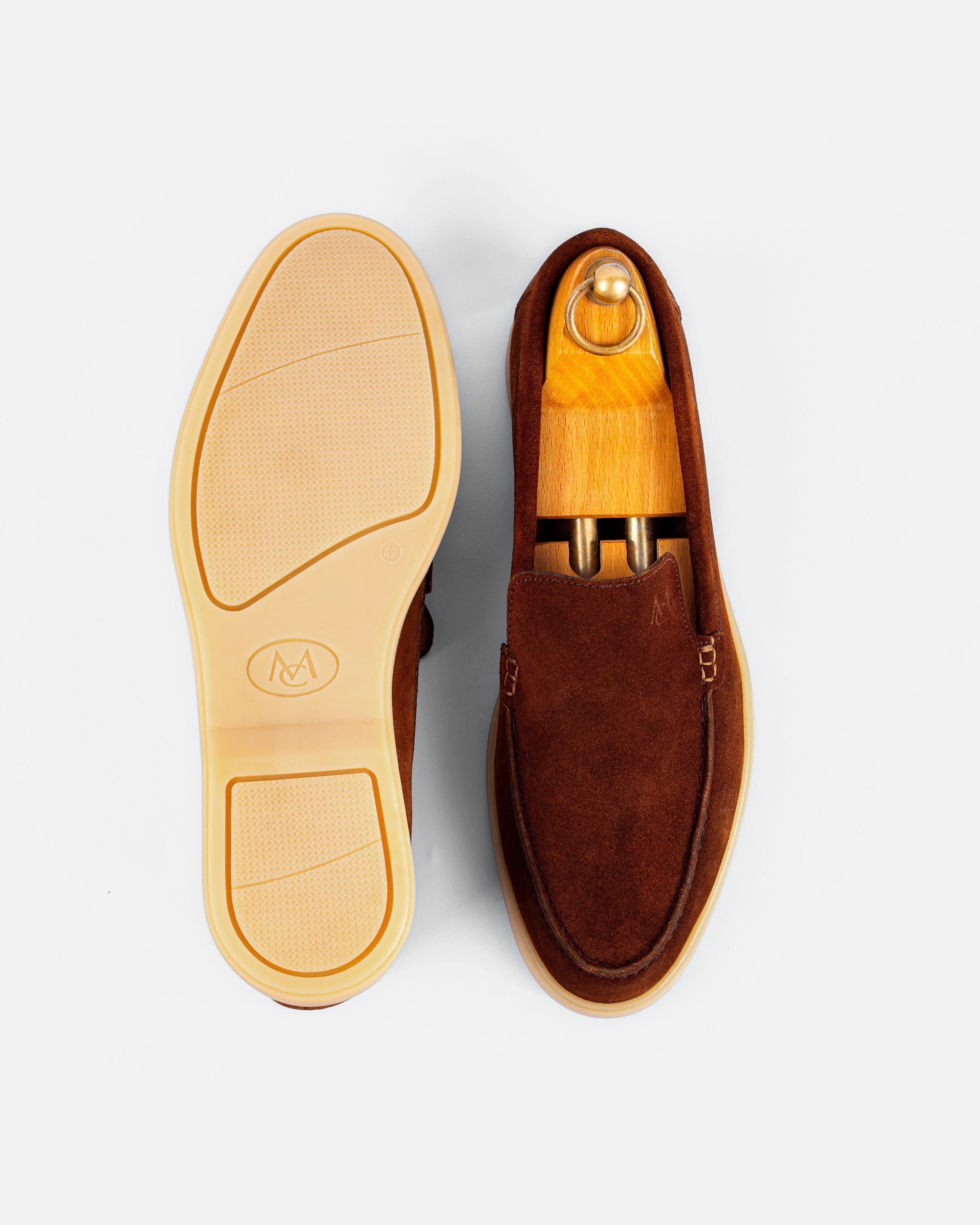 Mocassin City Walk Daim Tabac