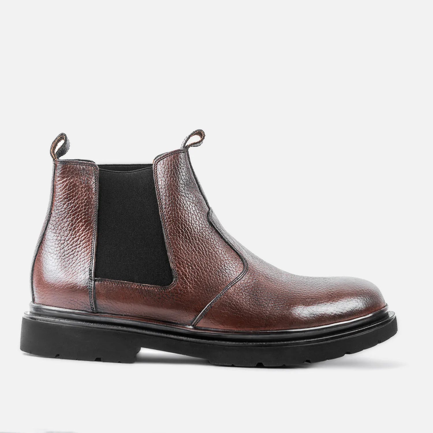 Bottine à élastique Manuel 26211 marron grainé