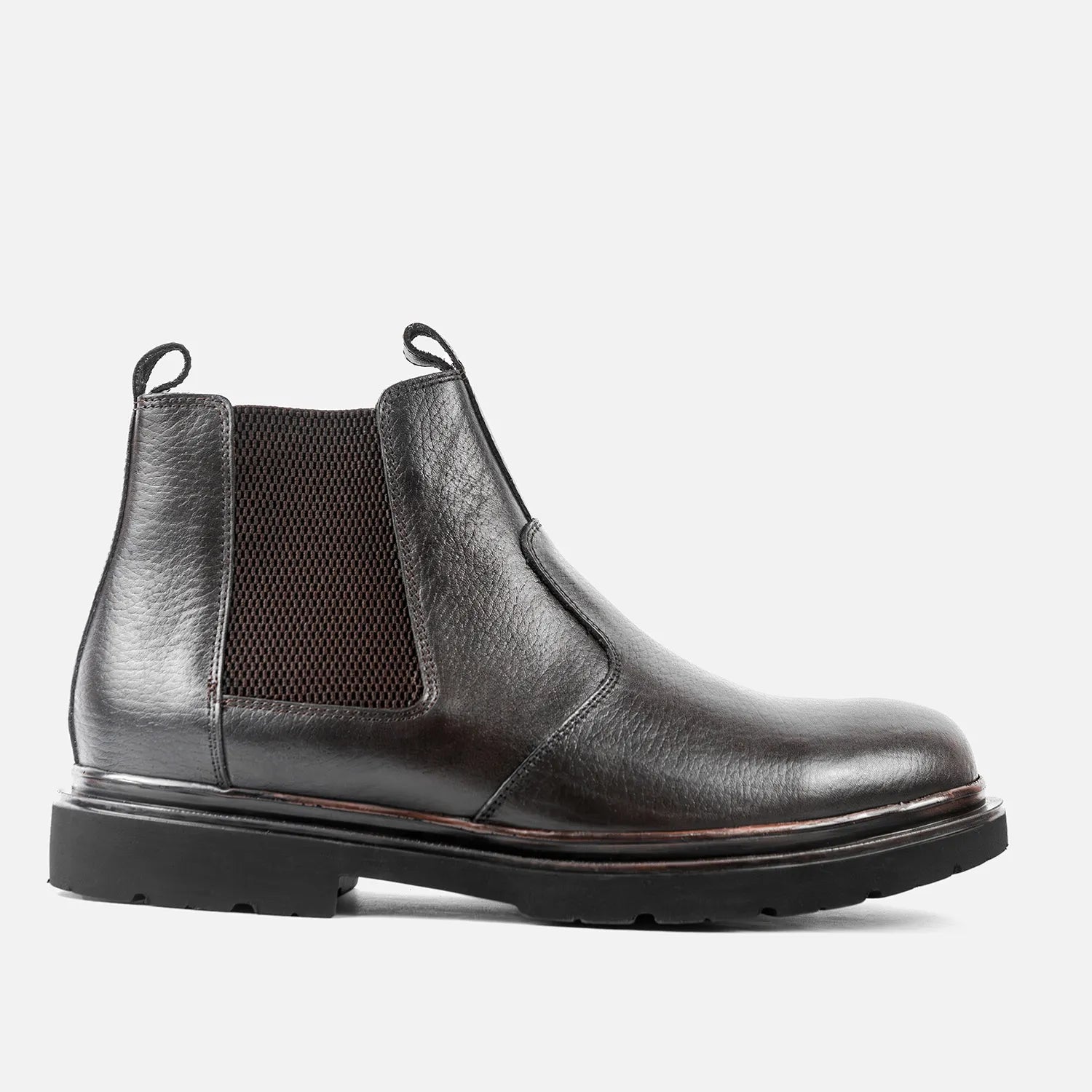 Bottine à élastique Manuel 26211 marron chocolat grainé