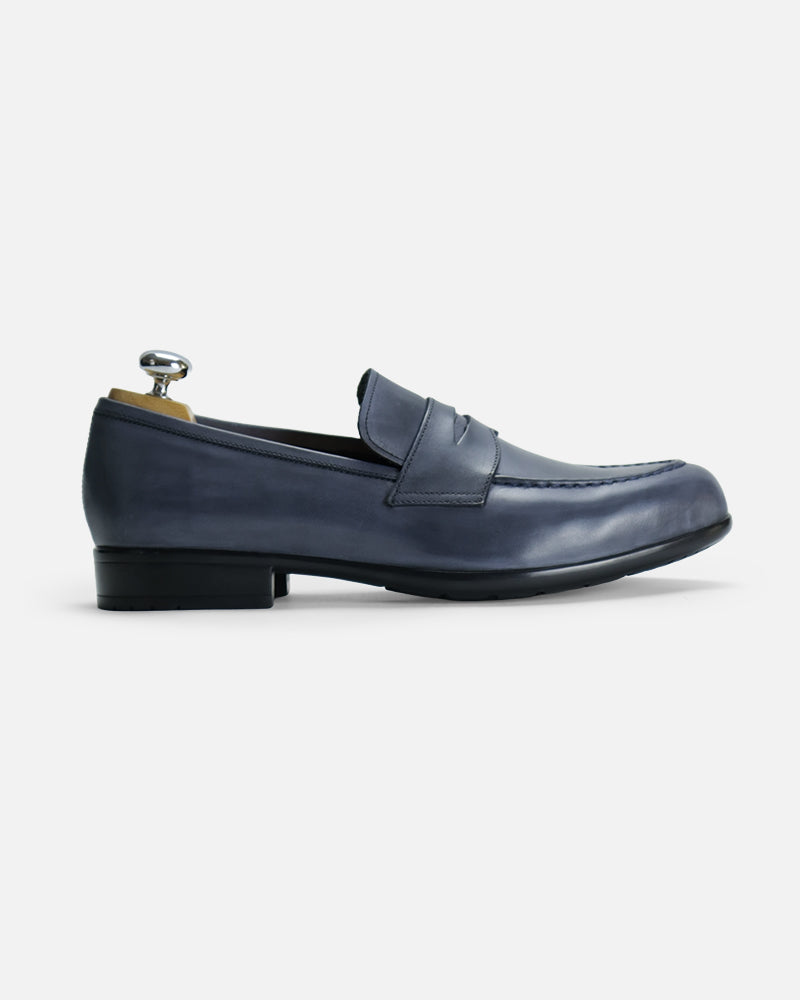 Mocassin Collegue 055 bleu