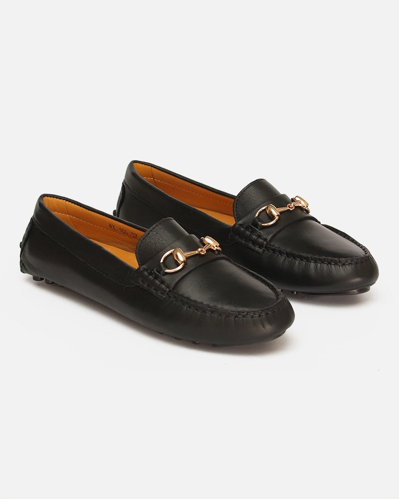 Mocassin Driver Max Noir Nappa