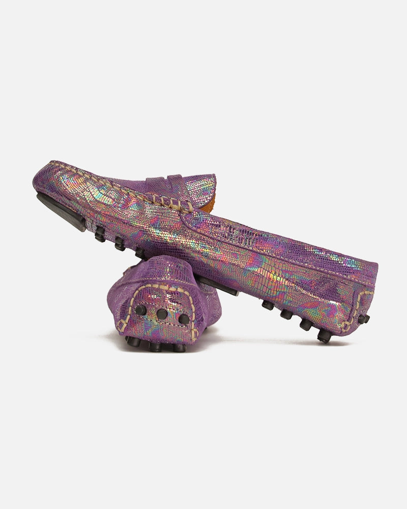Mocassin Driver Max Multicolore imprimé Serpent