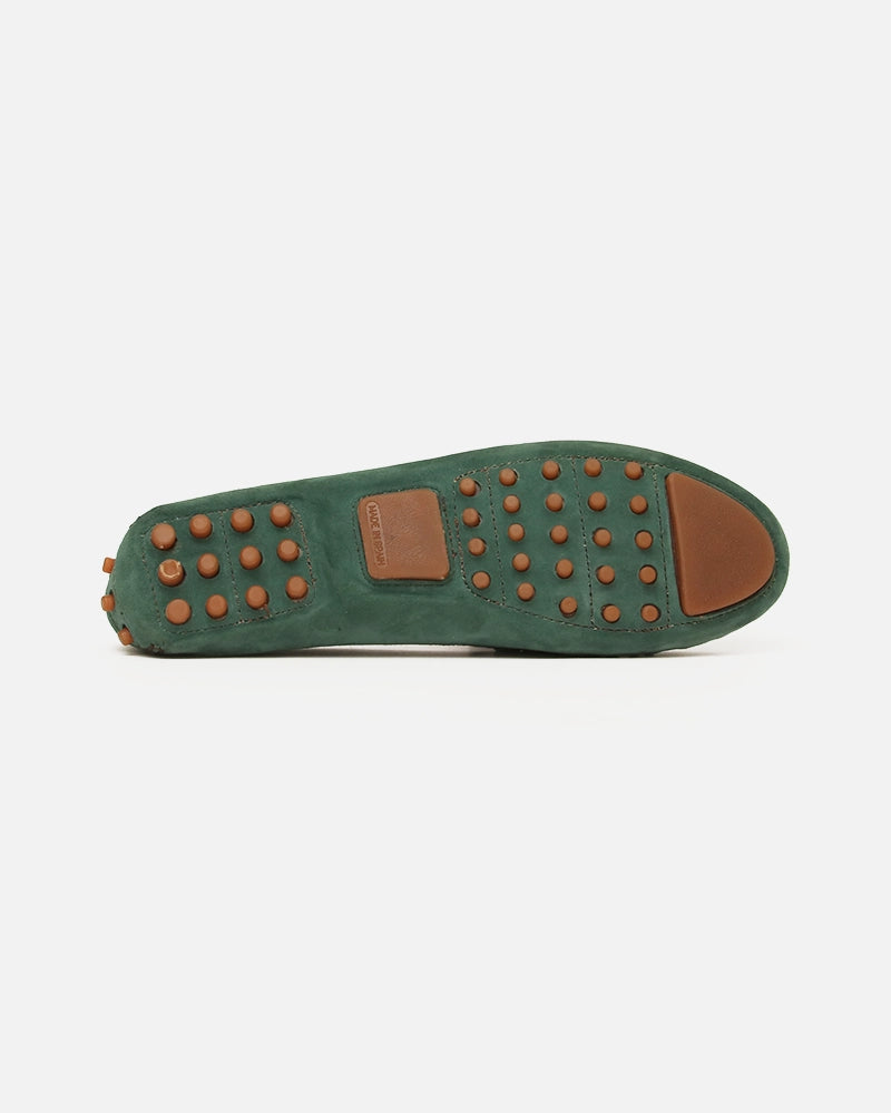 Mocassin Driver Max Velours Vert