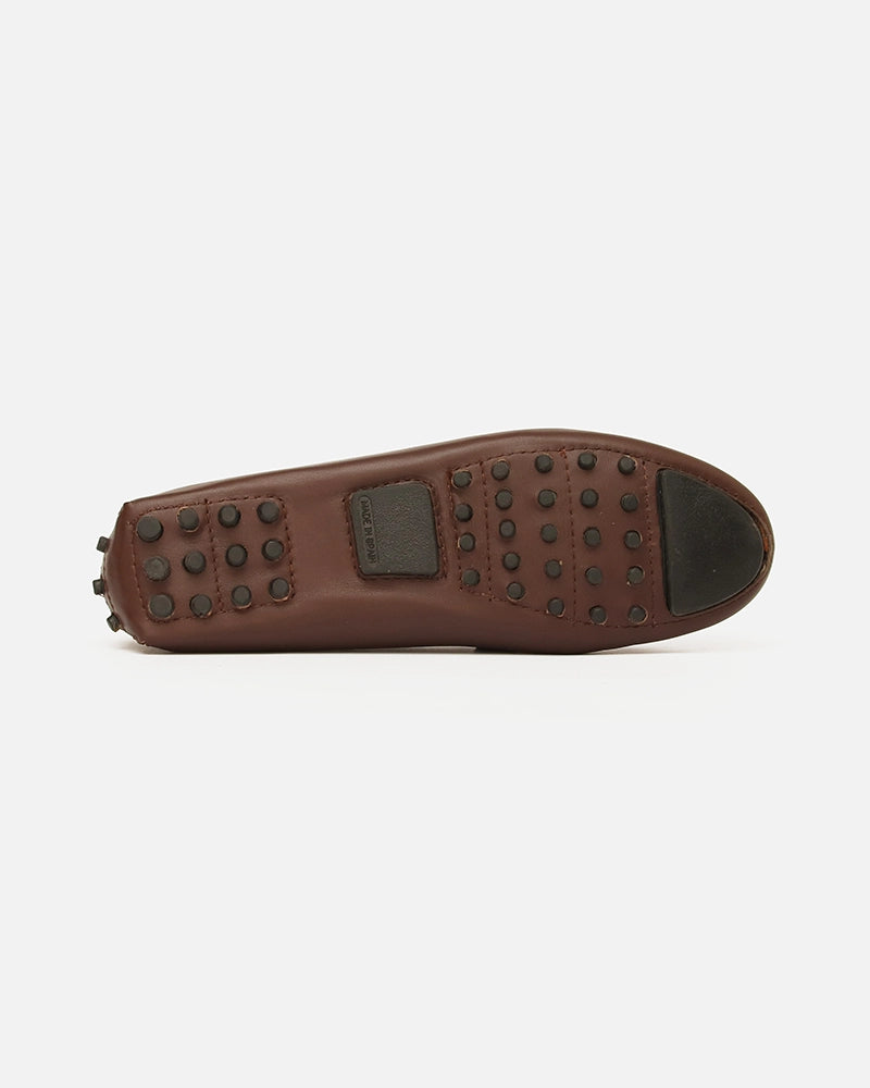 Mocassin Driver Max Marron Nappa