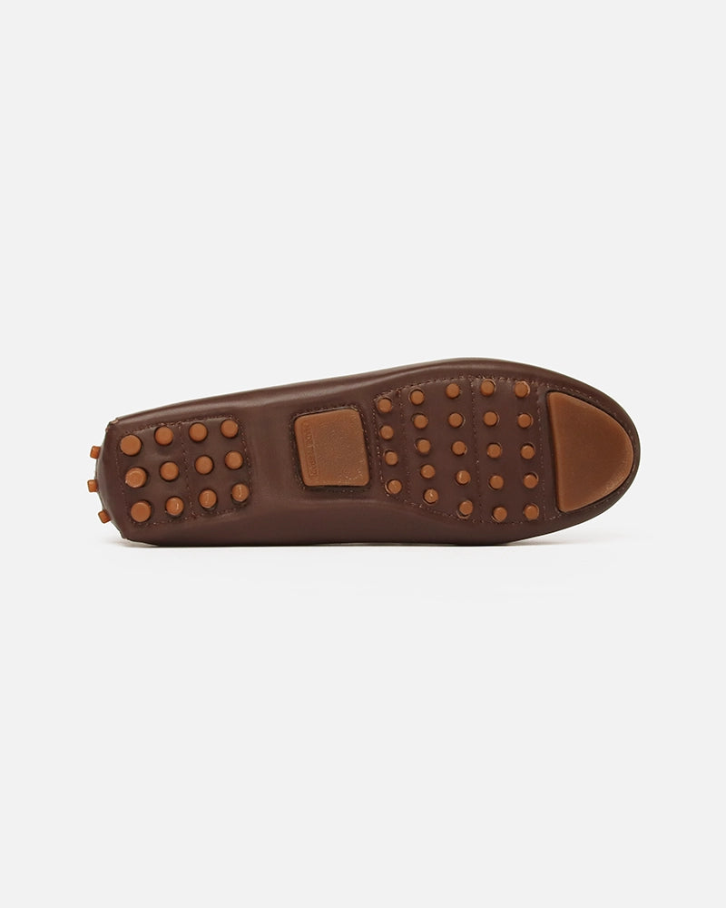 Mocassin Driver Max Marron Nappa
