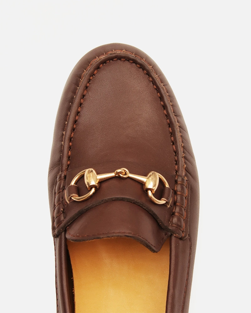 Mocassin Driver Max Marron Nappa