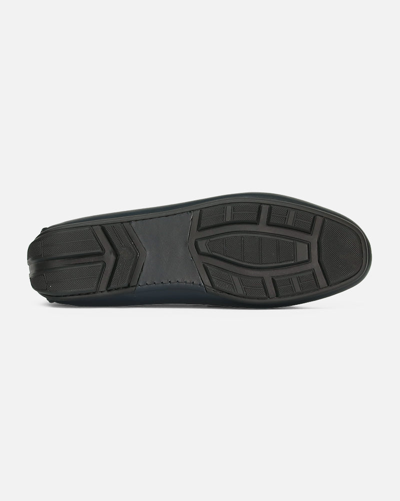 Mocassin city Carel Bleu lisse